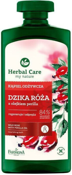 Пена и масла для ванны Farmona Herbal Care Питательная ванна Дикая Роза 500 мл