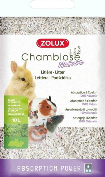 Наполнитель для грызунов Zolux Chambiose Nature 10 л