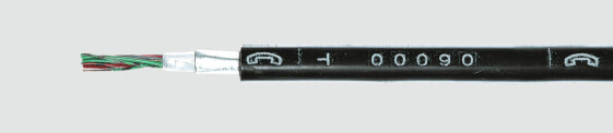 Helukabel 34104 - Low voltage cable - Black - Cooper - 0.6 mm² - 113 kg/km - -20 - 50 °C