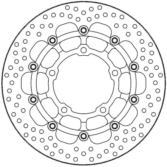 MOTO-MASTER Honda 113208 Brake Disc