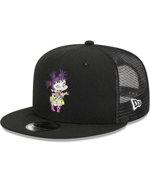 Men's Black Rugrats Kimi Trucker 9FIFTY Snapback Hat