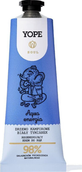 Yope Soul Aqua Energia Naturalny regenerujący krem do rąk 50ml