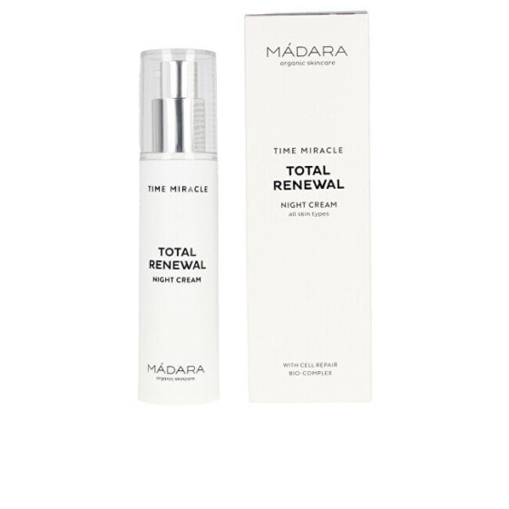 Антивозрастной крем для лица Madara Time Miracle (Total Renewal Night Cream) 50 мл