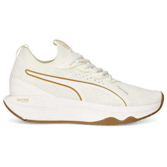 Puma Pwr Xx Nitro Luxe Training Womens White Sneakers Athletic Shoes 37789202