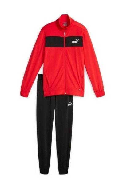 Костюм PUMA Poly Suit Erkek Kırmızı