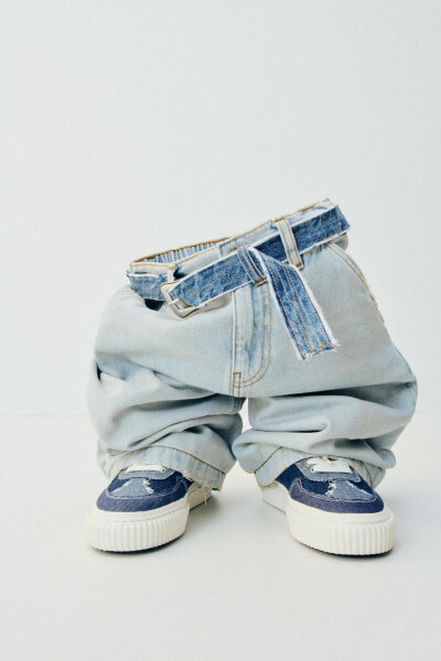 Denim sneakers