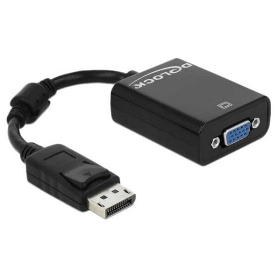 DELOCK DisplayPort To VGA M/F adapter 12 cm