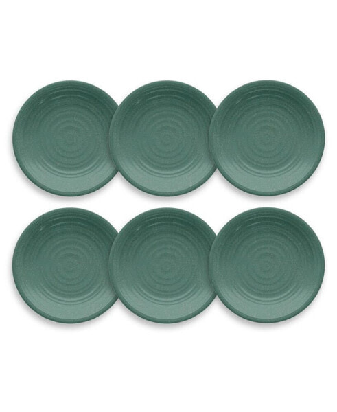 Planta Artisan 6-Piece Salad Plate Set, 8.5"