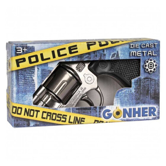 CPA TOY Police Stir 8 Shots - Silver