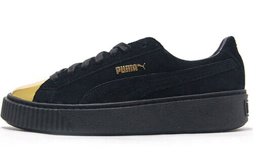 PUMA Suede Gold 低帮 板鞋 女款 金 / Кроссовки PUMA Suede Gold 362222-02