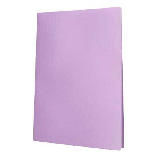 LIDERPAPEL Showcase folder 40 polypropylene covers DIN A4 opaque lavender