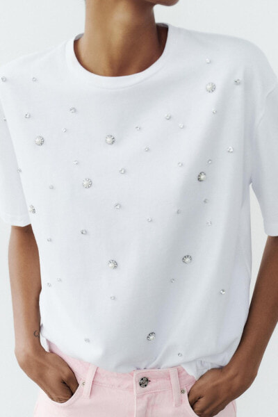 Jewelled t-shirt