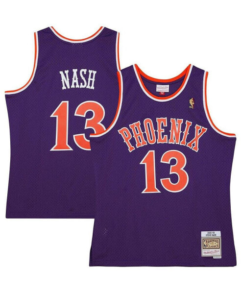 Men's Steve Nash Purple Phoenix Suns 2005/06 Hardwood Classics Swingman Jersey