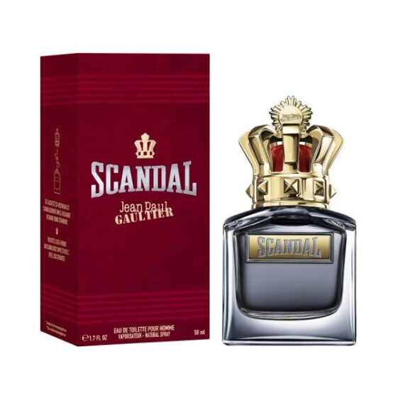 Мужская парфюмерия Jean Paul Gaultier Scandal Pour Homme EDT Многоразовая (100 ml)