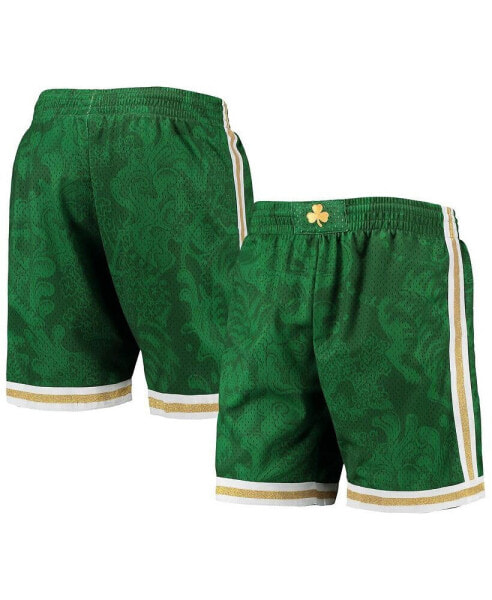 Men's Kelly Green Boston Celtics Hardwood Classics Lunar New Year Swingman Shorts