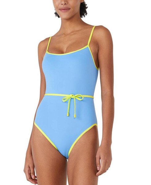 Women's Belted One-Piece Swimsuit