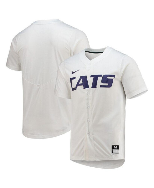 Men's White Kansas State Wildcats Replica Baseball Jersey