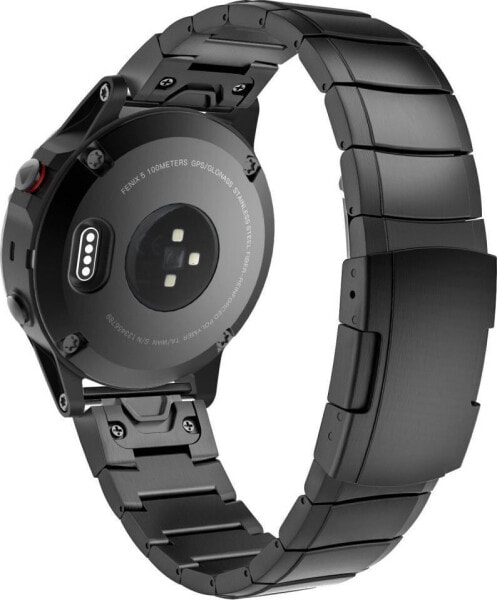 Tech-Protect TECH-PROTECT STEELBAND GARMIN FENIX 3/5X/3HR/5X PLUS/6X/6X PRO BLACK