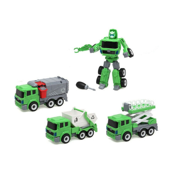 Фигурка робота "Трансформеры" Shico Свет Зеленый cо звуком 52 x 34 см.
