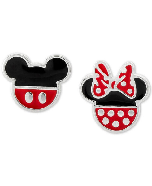 Серьги Disney Minnie & Mickey Mismatched