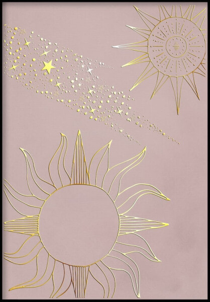 Sonne Galaxy Poster