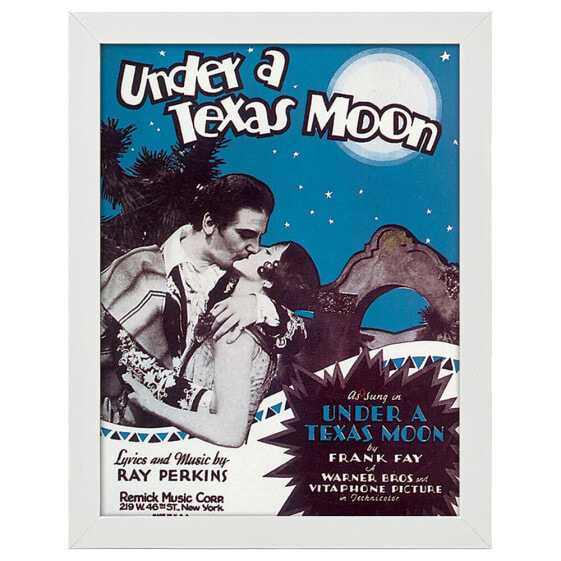 Bilderrahmen Poster Under A Texas Moon