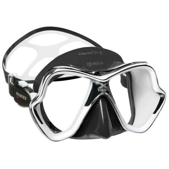 MARES X Vision Chrome Liquidskin Diving Mask
