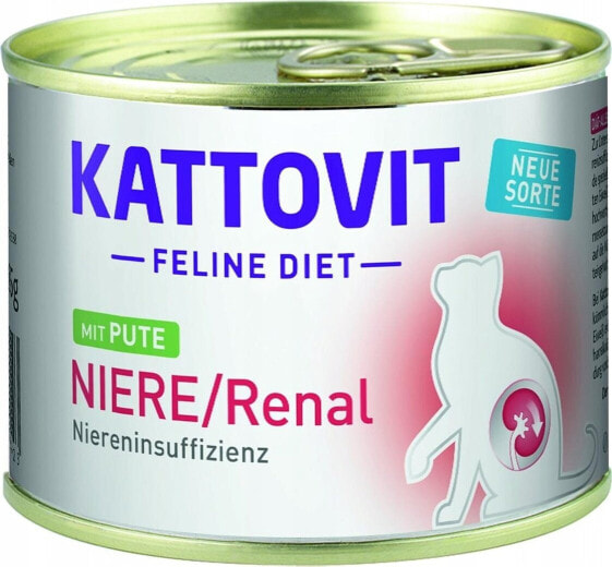 Kattovit KATTOVIT pusz.185g NIERE/RENAL INDYK /12