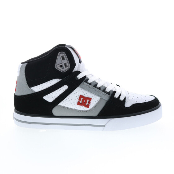 DC Pure High Top WC ADYS400043-XKWR Mens White Leather Skate Sneakers Shoes