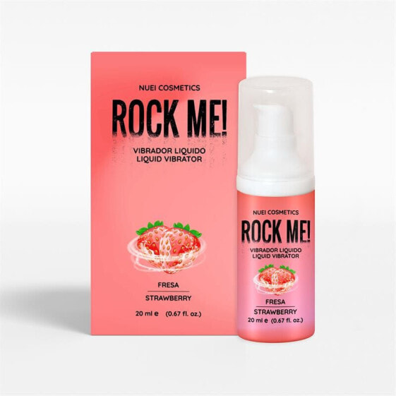 Rock Me! Liquid Vibrator Strawberry 20 ml