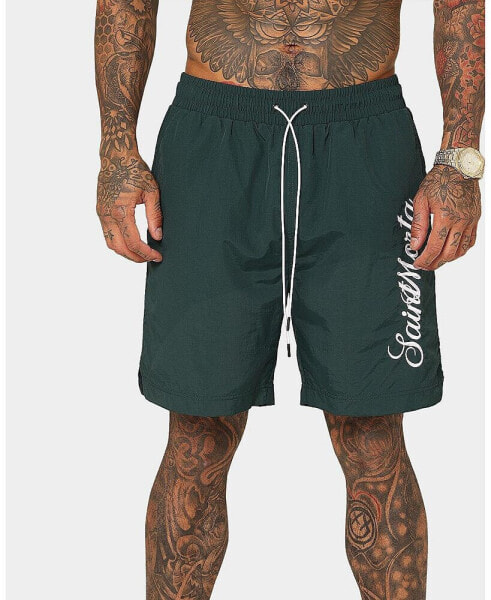 Men's Scripted Beach Shorts