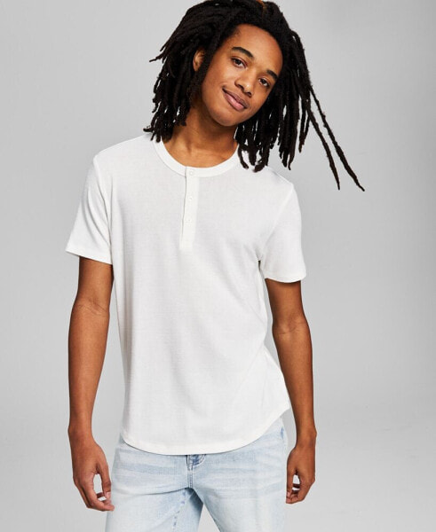 Men's Short-Sleeve Henley Shirt