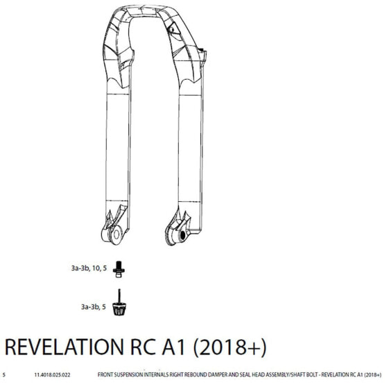 ROCKSHOX Revelation RC Bluto Rebound Damper