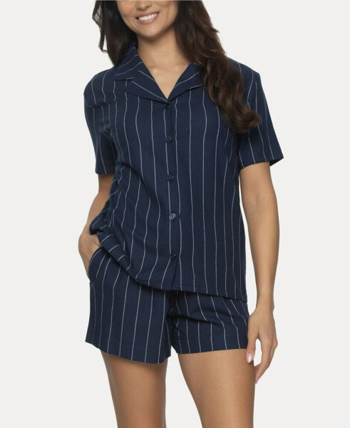 Women's Mirielle 2 Pc. Shorts Pajama Set