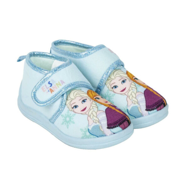 House Slippers Frozen Light Blue