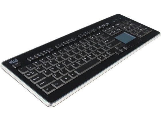Adesso WKB-4400UB SlimTouch 2.4 GHz RF wireless Full Size Keyboard with Touchpad