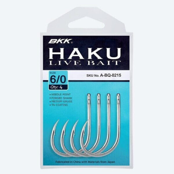 BKK HAKU LIVE BAIT Fishing Hook | Pick Size | Free Shipping