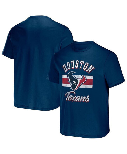 Men's NFL x Darius Rucker Collection by Navy Houston Texans Stripe T-shirt