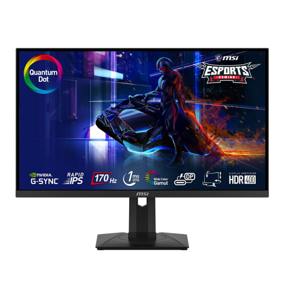 Монитор MSI 27" Rapid IPS WQHD 170Hz 1мс HDMI DP USB Type C - MSI G274QPF QD