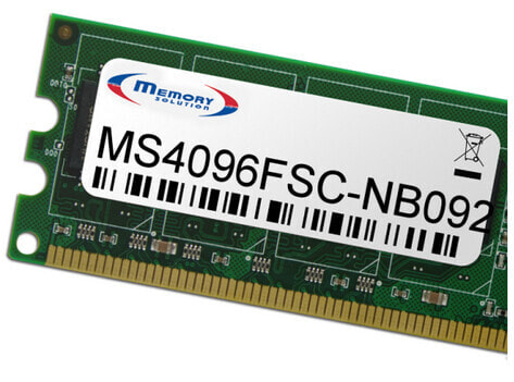 Memorysolution Memory Solution MS4096FSC-NB092 - 4 GB