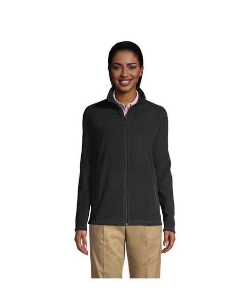 Women's School Uniform Full-Zip Mid-Weight Fleece Jacket