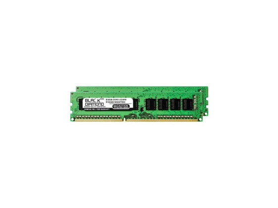 Black Diamond Memory 16GB (2 x 8GB) ECC Unbuffered DDR3 1600 (PC3 12800) Server