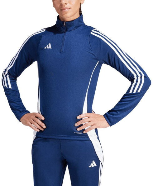 Тренировочная кофта с четвертью молнии adidas Женская Tiro 24