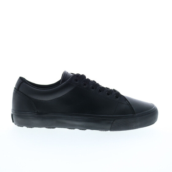 SlipGrips Slip Resistant Shoe SLGP013 Womens Black Wide Athletic Work Shoes