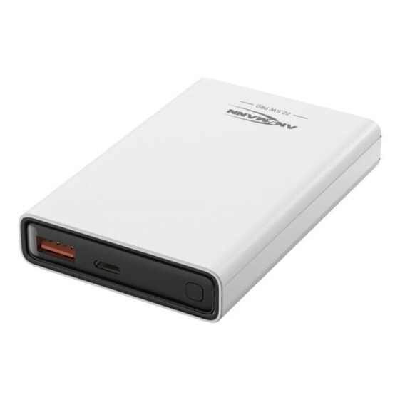 Портативное зарядное устройство Ansmann Powerbank PB222PD 10000 mAh LiPo USB-A USB-C Белый