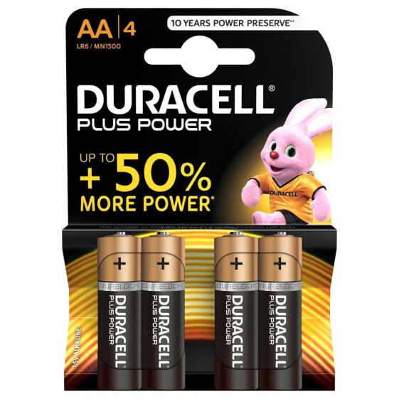 DURACELL LR06 AA Plus Power 4 Units