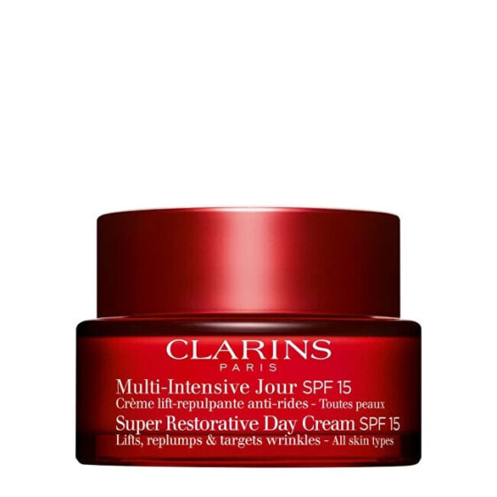Clarins Super Restorative Day Cream Spf15 Дневной восстанавливающий крем для всех типов кожи