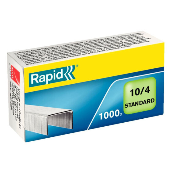 RAPID 10/4 mm x1000 Standard Galvanized Staples