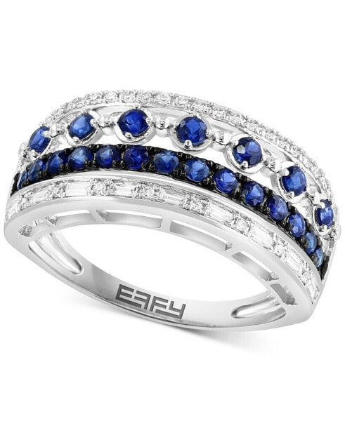 Кольцо EFFY Sapphire & Diamonds Multirow