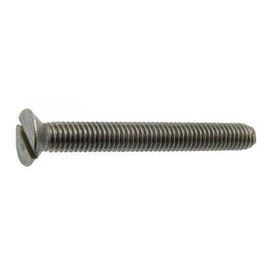 EUROMARINE A4 DIN 963 M6x100 mm Slotted Head Screw